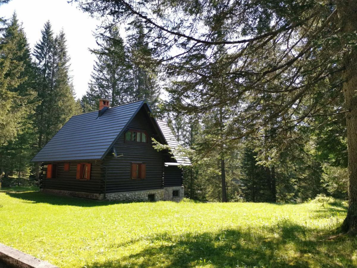 Chalet Stara Jelka Pokljuka Zgornje Gorje Exterior foto