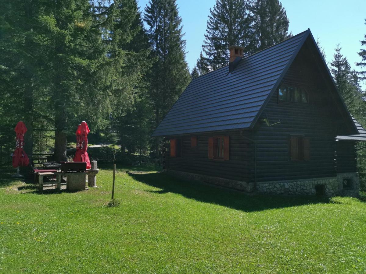 Chalet Stara Jelka Pokljuka Zgornje Gorje Exterior foto