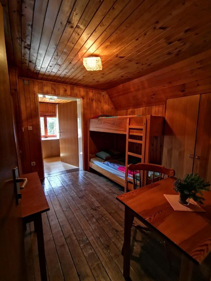 Chalet Stara Jelka Pokljuka Zgornje Gorje Exterior foto