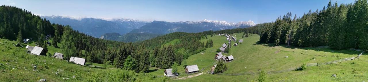 Chalet Stara Jelka Pokljuka Zgornje Gorje Exterior foto