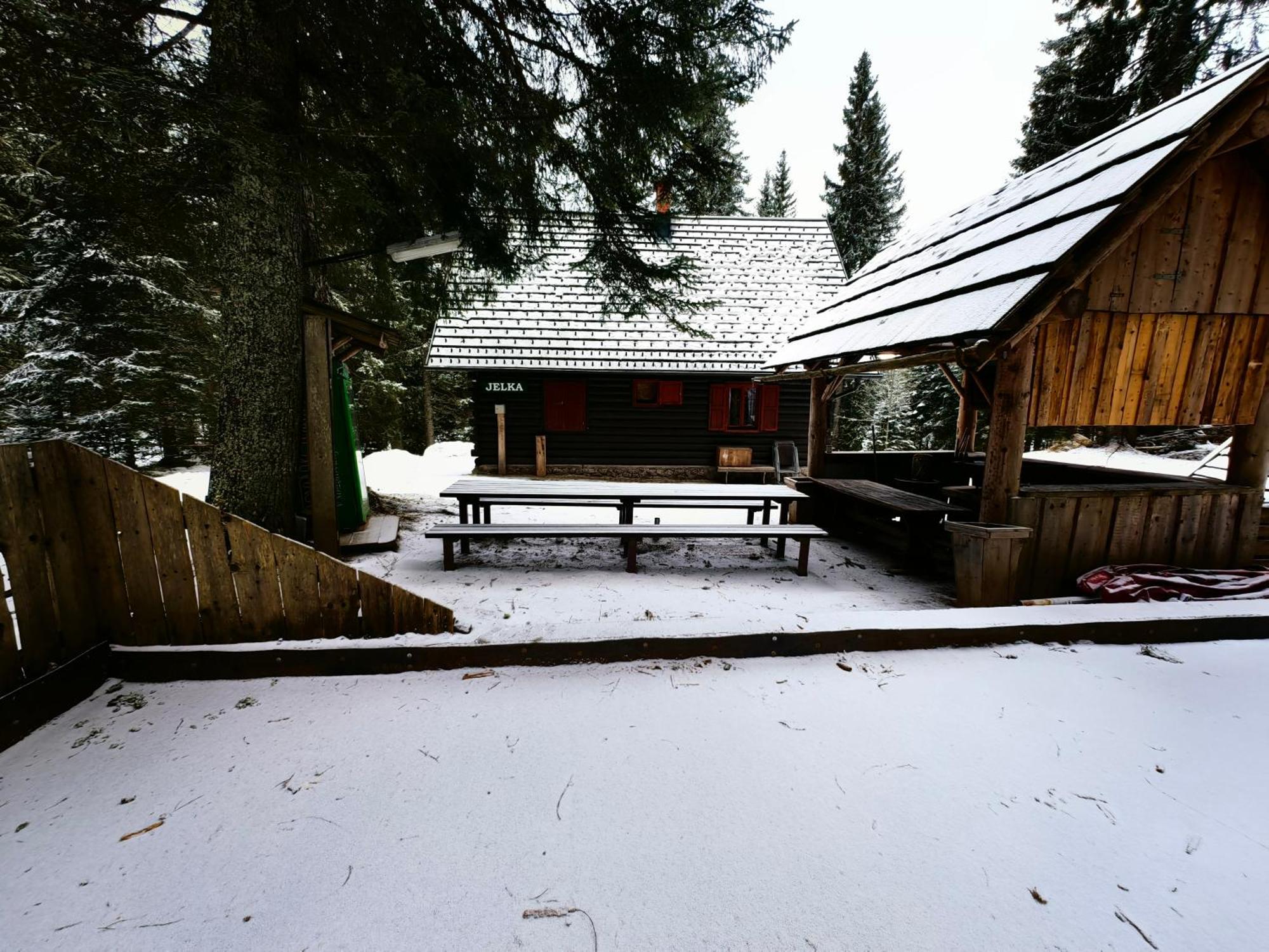Chalet Stara Jelka Pokljuka Zgornje Gorje Exterior foto
